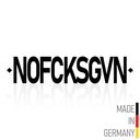 Vinyl-Sticker "NOFCKSGVN" Aufkleber