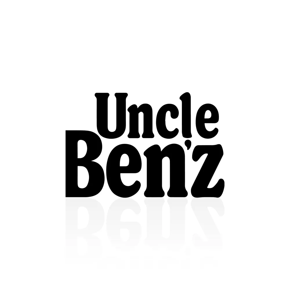 [770-001] Vinyl-Sticker "Uncle Ben's" (Weiß)